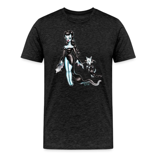 Vampire Girl and Nosferachi - Men's Premium T-Shirt