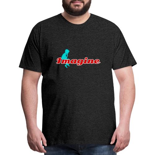 Imagine – Inspire Creativity & Dreams - Men's Premium T-Shirt