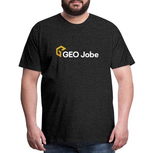 GEO Jobe Logo 2024 Final white - Men's Premium T-Shirt