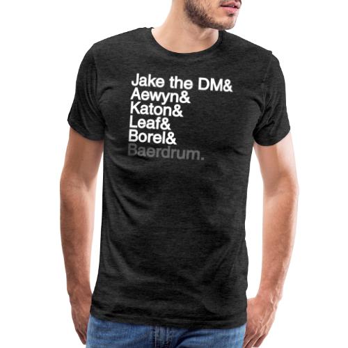 New Crits Crew Names - Men's Premium T-Shirt