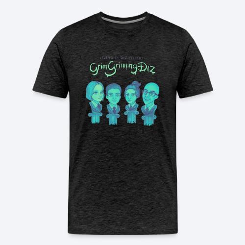 Living in Diz Grim grinning - Men's Premium T-Shirt