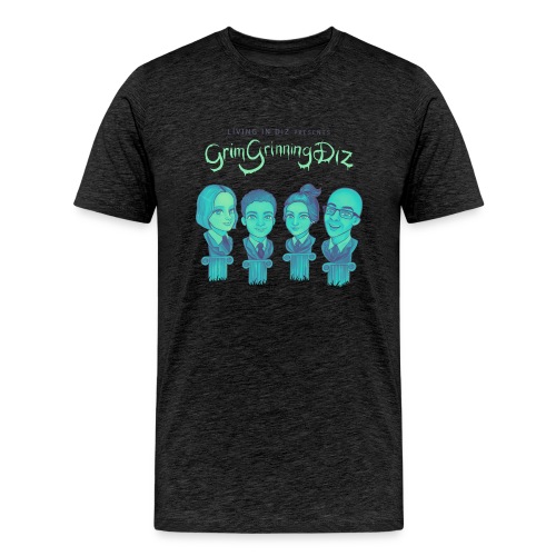 Living in Diz Grim grinning - Men's Premium T-Shirt