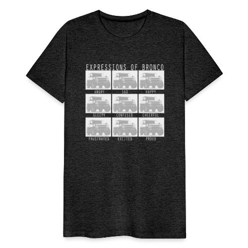 EXPRESSIONS OF BRONCO - Men's Premium T-Shirt