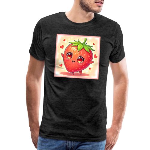 Adorable Sweet Strawberry Bliss - Men's Premium T-Shirt