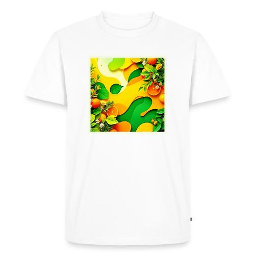 Fresh Citrus Summer Vibes Art - Men's Premium T-Shirt