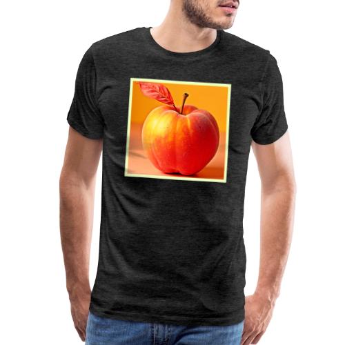 Golden Peach Perfection Design - Men's Premium T-Shirt