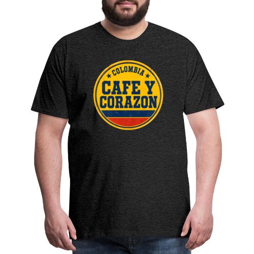 Colombia Soccer Watch Party Shirt — Cafe Y Corazon - Men's Premium T-Shirt