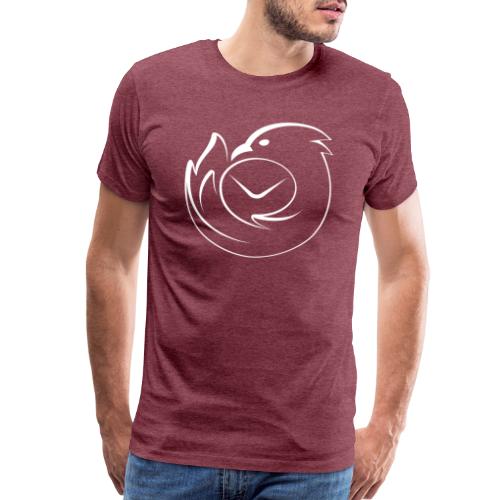 Thunderbird Logo Outline - Men's Premium T-Shirt