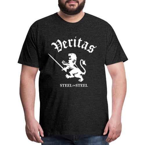 White Lion Veritas Logo - Men's Premium T-Shirt