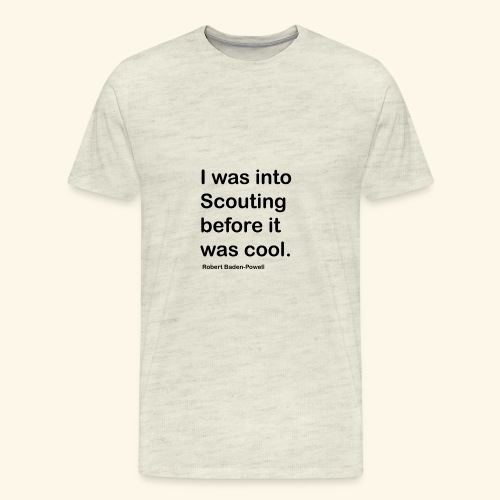 BP Fake cool quote - Men's Premium T-Shirt