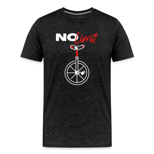 No Limit Unicycling - Men's Premium T-Shirt