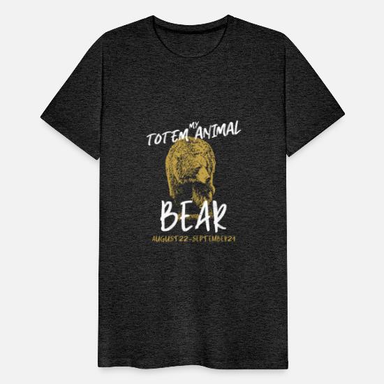 My totem animal is the bear, virgo spirit animal' Men's Premium T-Shirt |  Spreadshirt