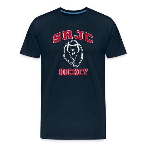 SRJC Hockey Classic R&W Silhouette 2.0 - Men's Premium T-Shirt