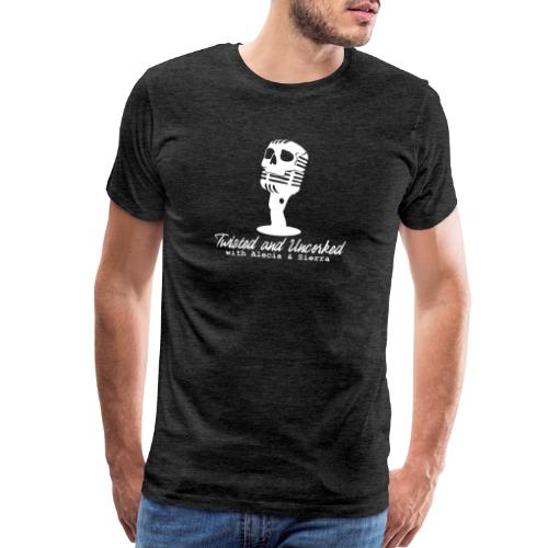 Twisted and Uncorked Original Logo, Light - Men's Premium T-Shirt
