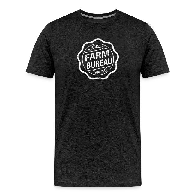 White Distressed Logo
