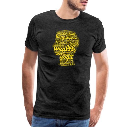Mental Health Matters Typography Merch - Men's Premium T-Shirt