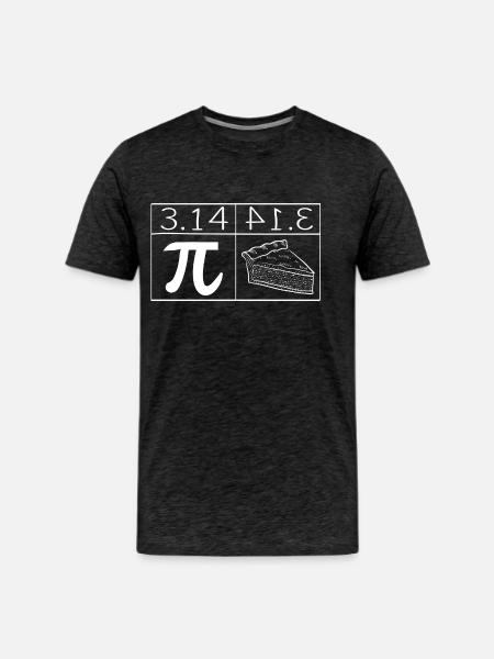 PIE VS - Men's Premium T-Shirt - charcoal grey