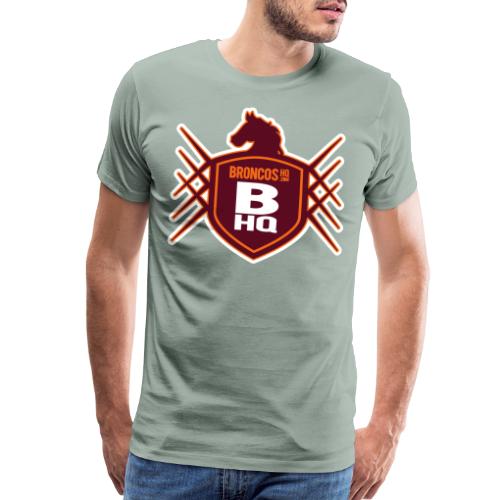 BroncosHQ Badge Logo - Men's Premium T-Shirt
