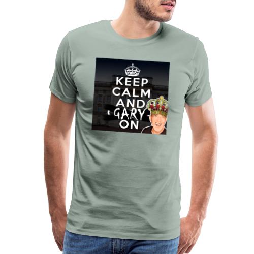 Keep Calm And Gary On - Men's Premium T-Shirt