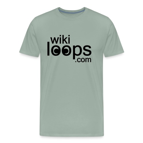 wikiloops logo sqare AI - Men's Premium T-Shirt