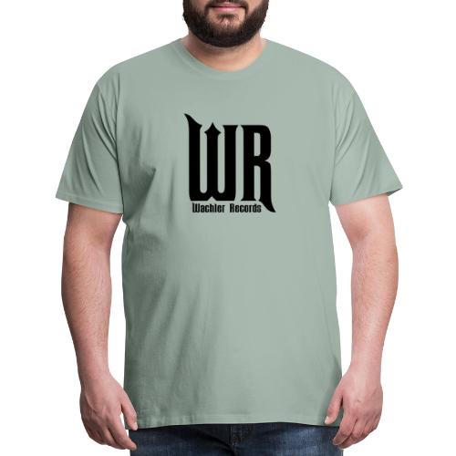 Wachler Records Dark Logo - Men's Premium T-Shirt