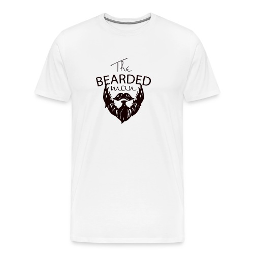 The bearded man - Men's Premium T-Shirt