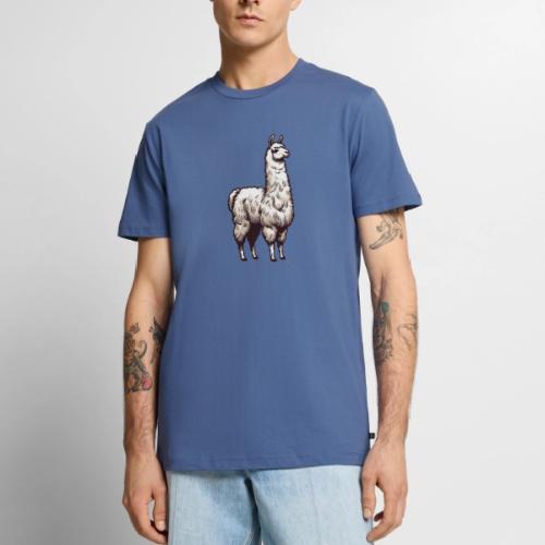 White Lama - Men's Premium T-Shirt