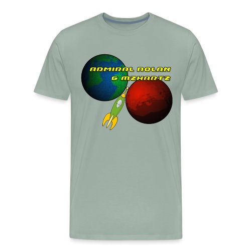 admiralnolanlogo - Men's Premium T-Shirt