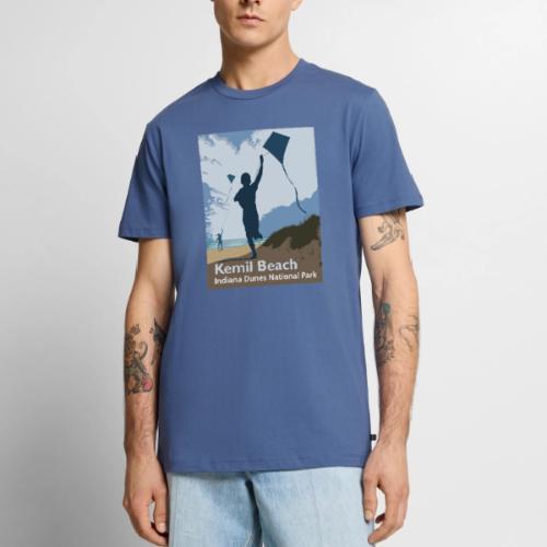 Kemil Beach | Indiana Dunes National Park - Men's Premium T-Shirt
