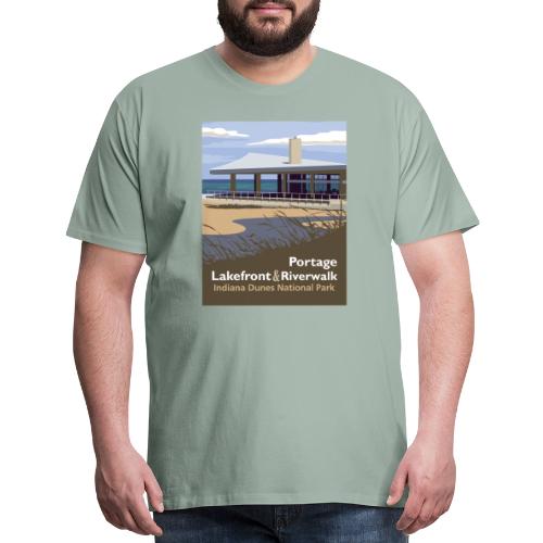 Portage Lakefront | Indiana Dunes National Park - Men's Premium T-Shirt