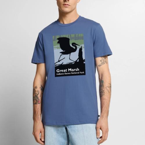 Great Marsh | Indiana Dunes National Park - Men's Premium T-Shirt
