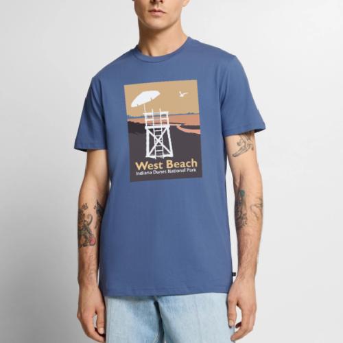 West Beach | Indiana Dunes National Park - Men's Premium T-Shirt