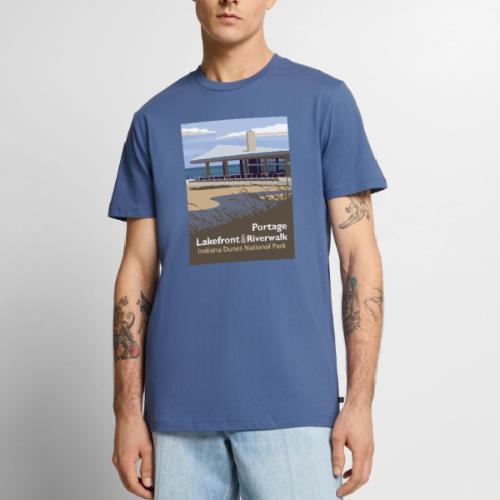 Portage Lakefront | Indiana Dunes National Park - Men's Premium T-Shirt