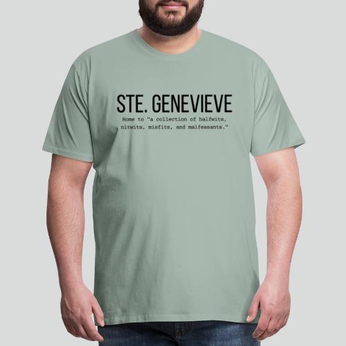 Sainte Genevieve Nitwits - Men's Premium T-Shirt