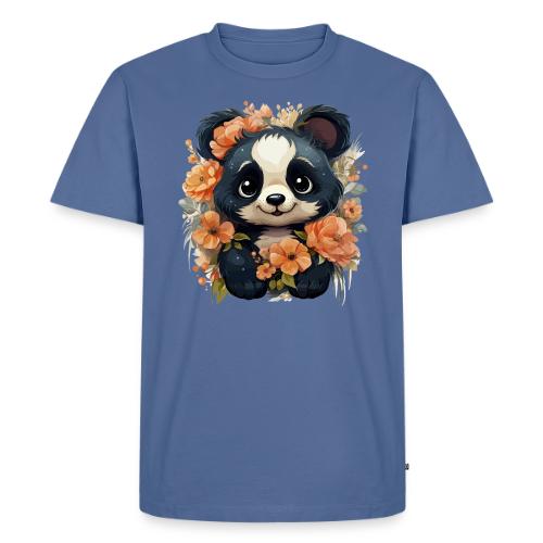 Panda Blossom Harmony - Men's Premium T-Shirt
