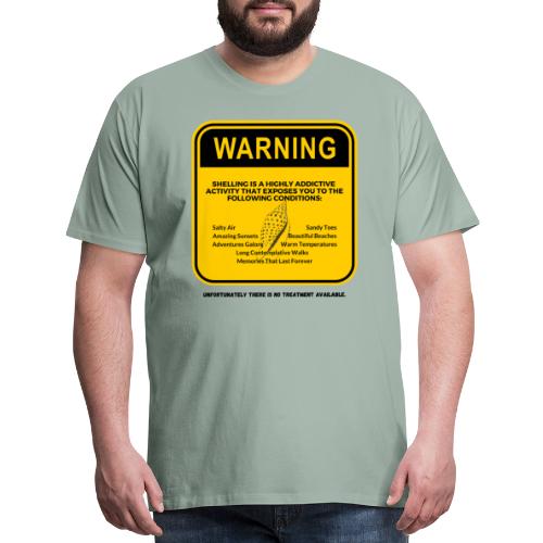 Shelling Addiction (Blk Txt) - Men's Premium T-Shirt