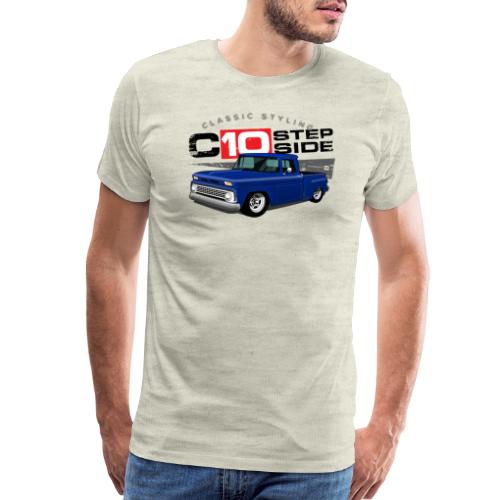 C10ShortStepBLUE - Men's Premium T-Shirt