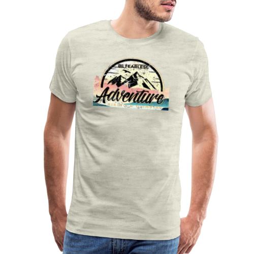 Outdoor Hoodie Be Fearless Design - Men's Premium T-Shirt