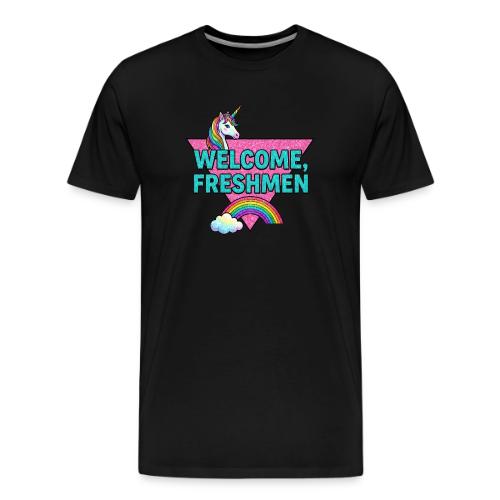 Welcome, Freshmen - Men's Premium T-Shirt
