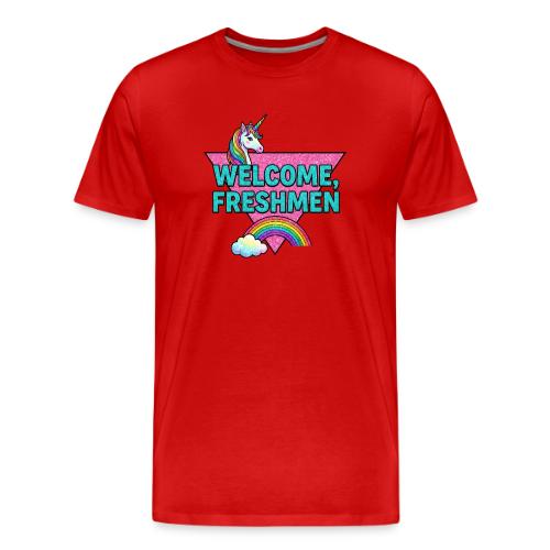 Welcome, Freshmen - Men's Premium T-Shirt