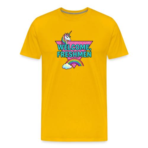 Welcome, Freshmen - Men's Premium T-Shirt