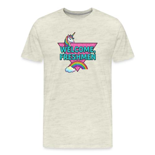 Welcome, Freshmen - Men's Premium T-Shirt