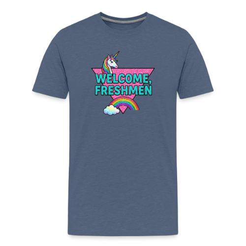 Welcome, Freshmen - Men's Premium T-Shirt