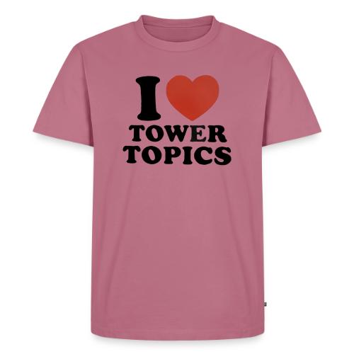 I Love Tower Topics - Men's Premium T-Shirt