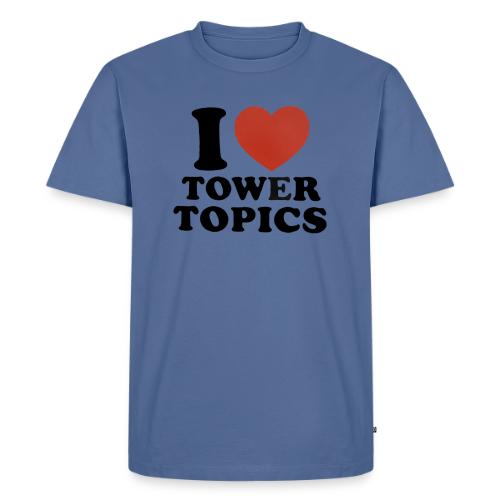 I Love Tower Topics - Men's Premium T-Shirt