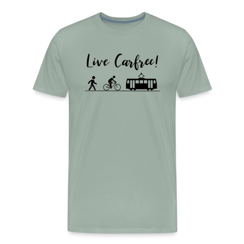 Live Carfree! - Men's Premium T-Shirt