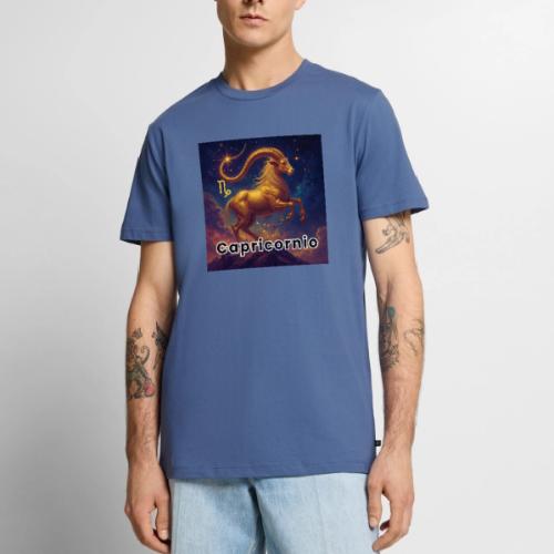 Capricorn zodiac designs, constellations, universe - Men's Premium T-Shirt