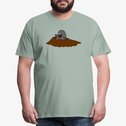 Mole Funny Cool clothes designed by professional - Men's Premium T-Shirt