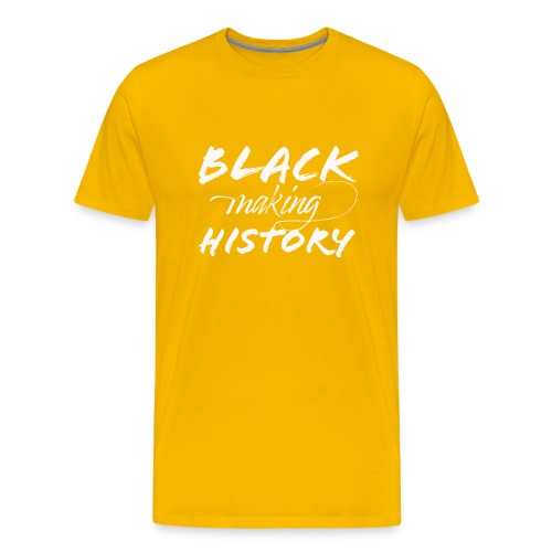 Black Making History - Men's Premium T-Shirt