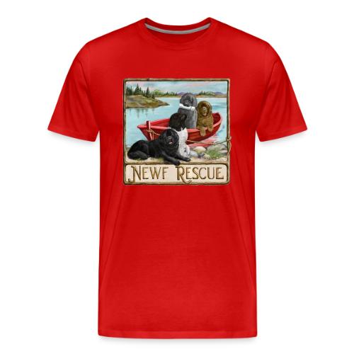 NCA Newfoundland Dog Rescue Gear - Men's Premium T-Shirt